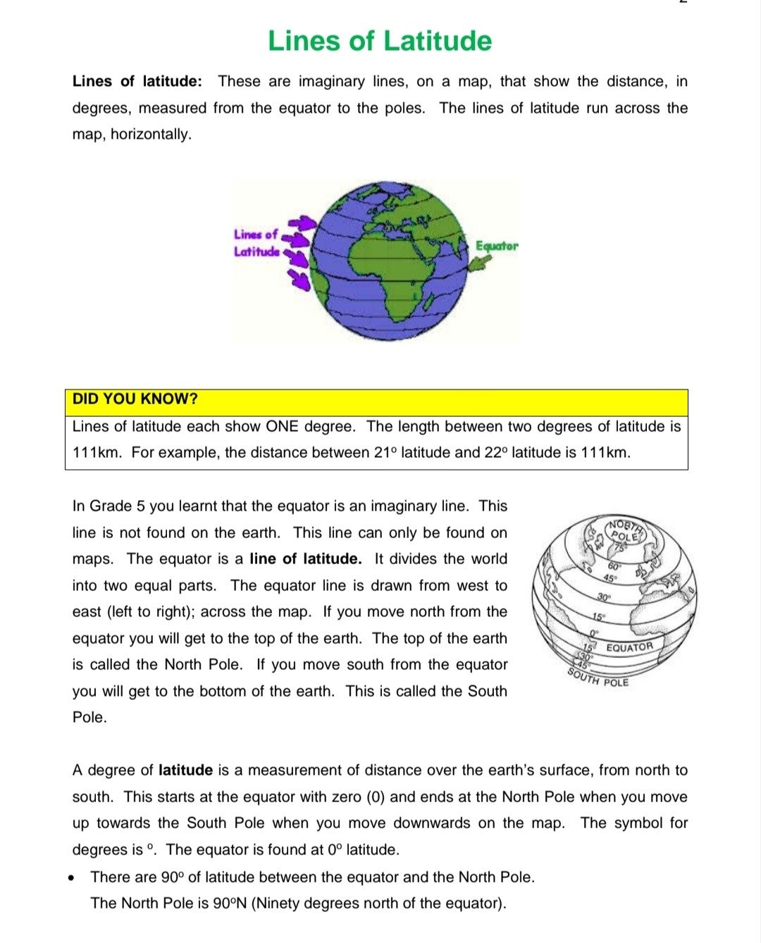Grade 6 Geography Summary (Term 1 - 4) - Image 2