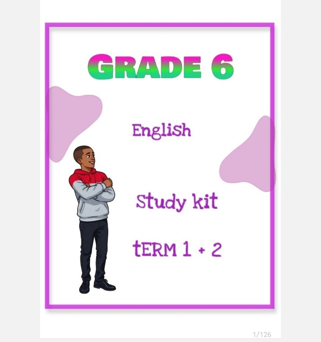 Grade 6 English Home Language Study Kit (Term 1 +2)