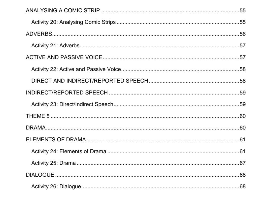 Grade 6 English Home Language Study Kit (Term 3+ 4) - Image 5