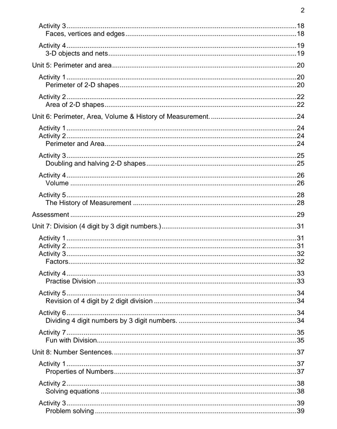 Grade 6 Mathematics Workbook (Term 1 - 4) - Image 12