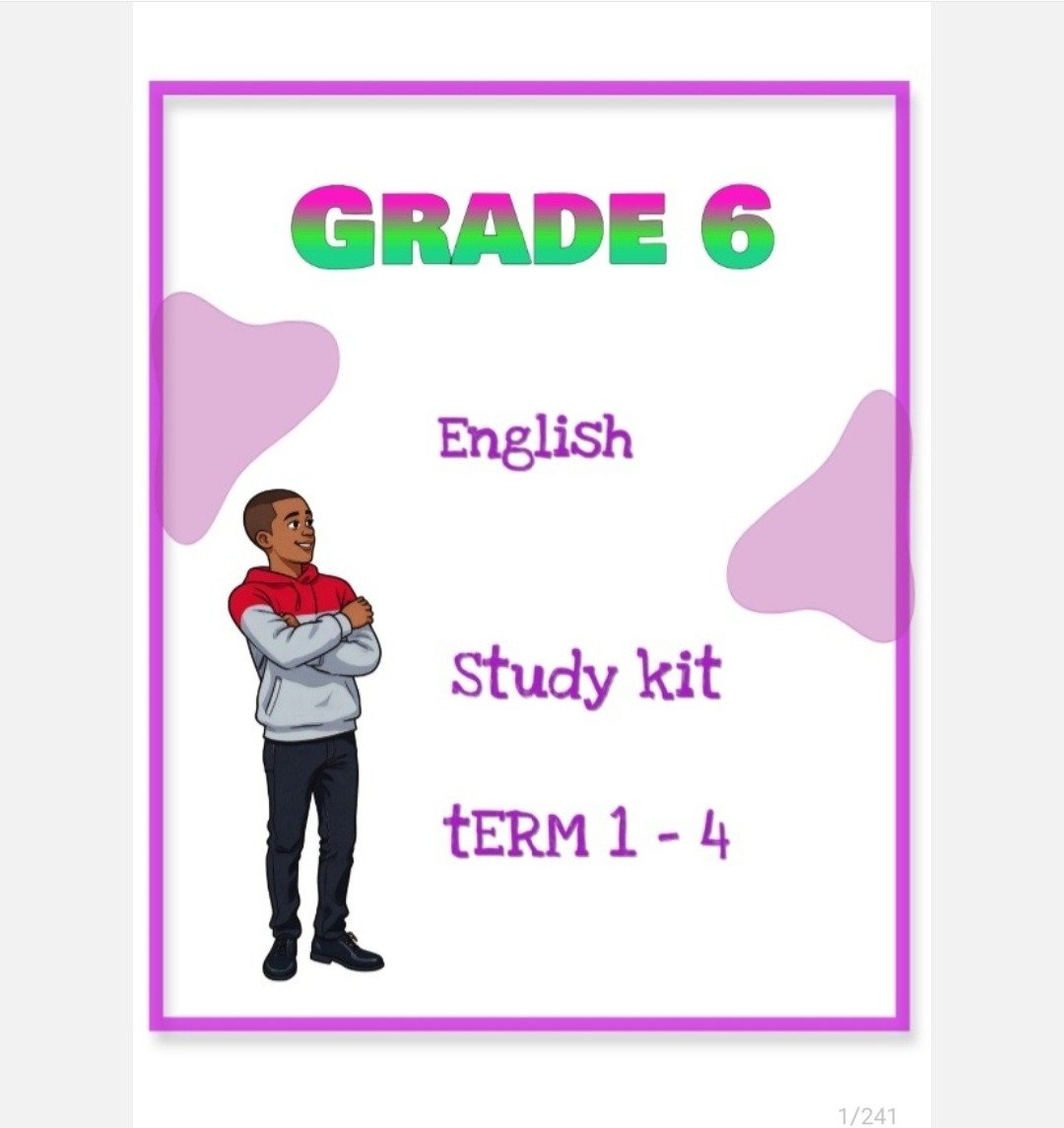 Grade 6 English Home Language Study Kit (Term 1 - 4)