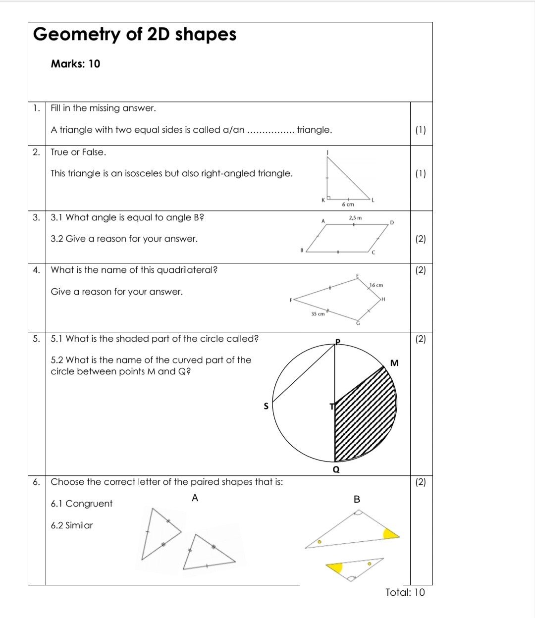 Grade 7 Mathematics Term 3+ 4 Revision - Image 6