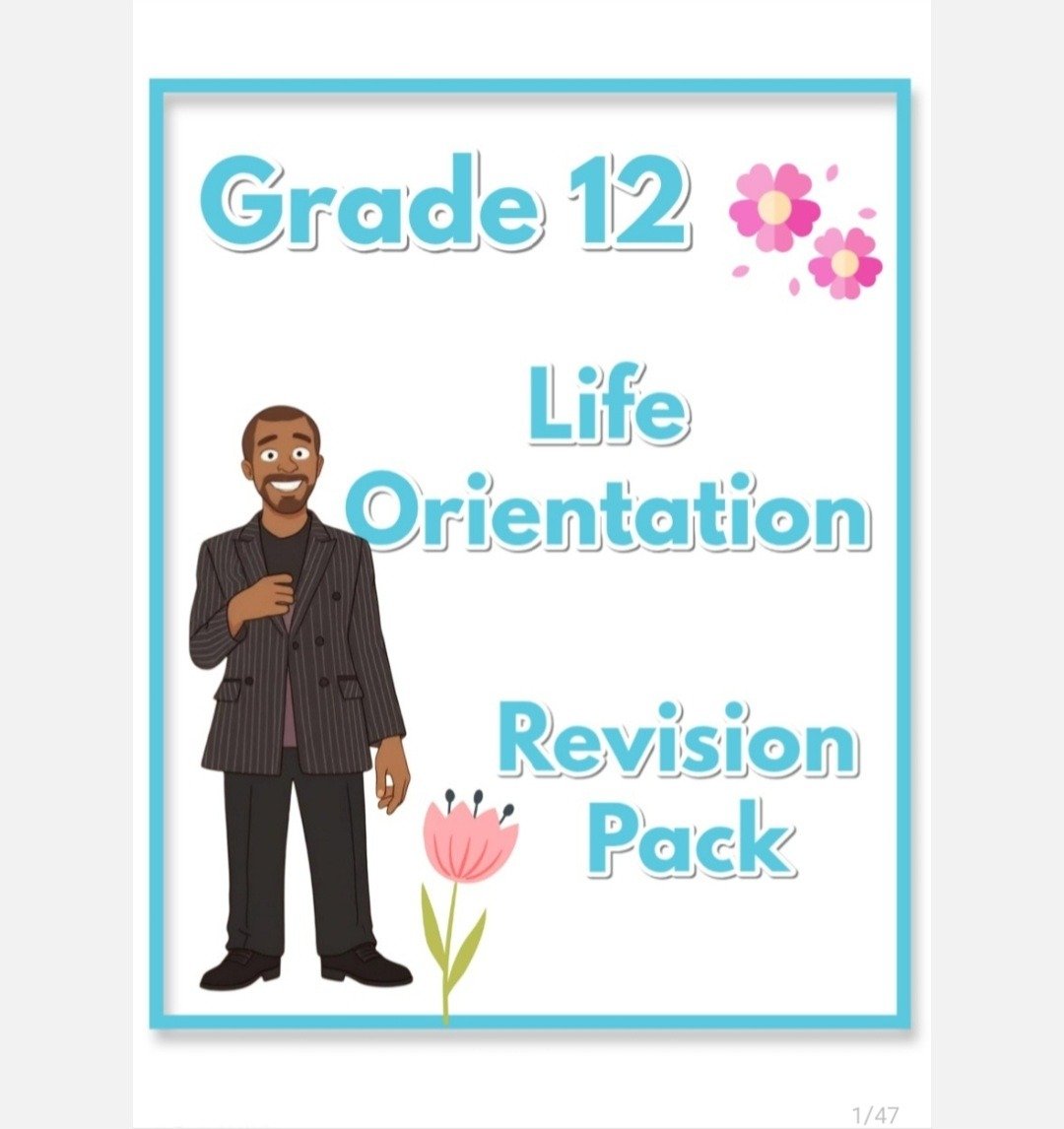 Grade 12 Life Orientation Revision Pack (Term 1 – 4)