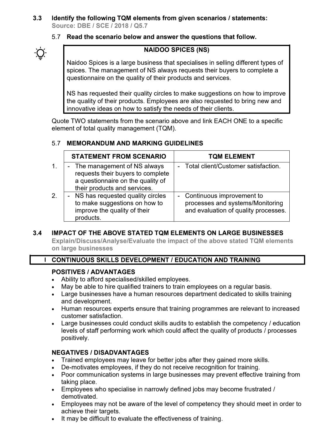 Grade 12 Business Studies Summary Pack (Business Environments & Operations) - Image 5