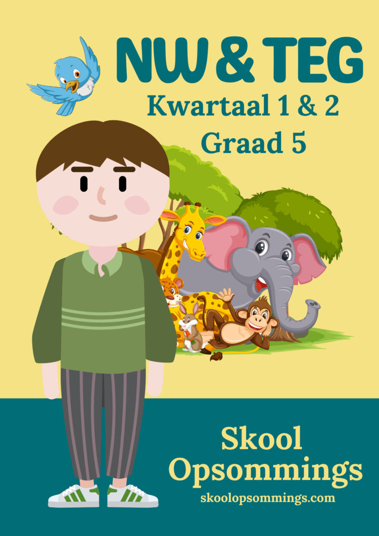 Natuurwetenskappe en Tegnologie KW1-2 GR5 - Boekie